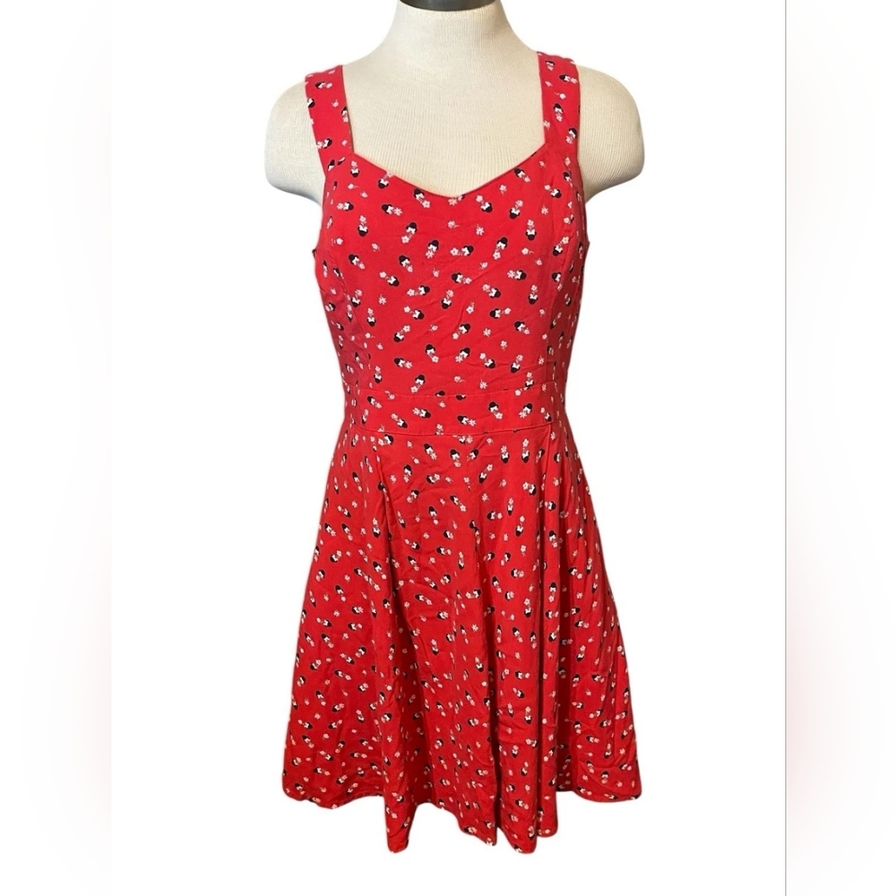 Lauren Conrad x Disney Red Minnie Mouse Tank Dress